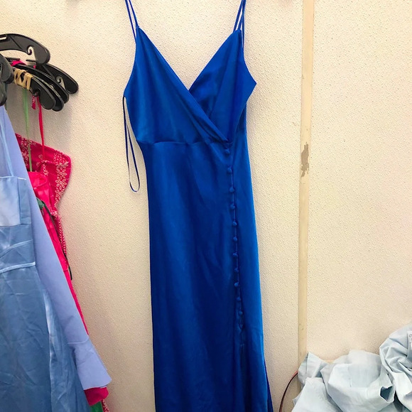 Zara satin effect dress NWOT - Picture 9 of 9